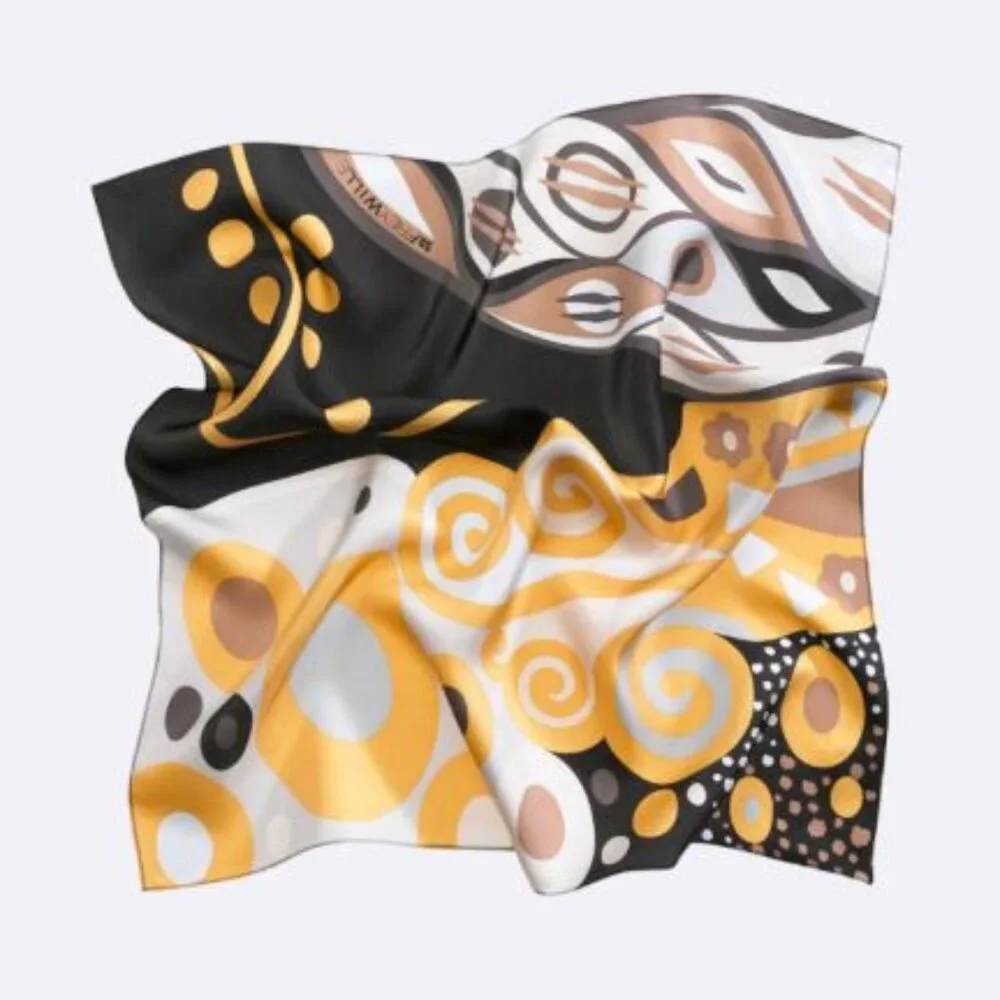 Freywille Silk Scarf Hommage à Gustav Klimt
